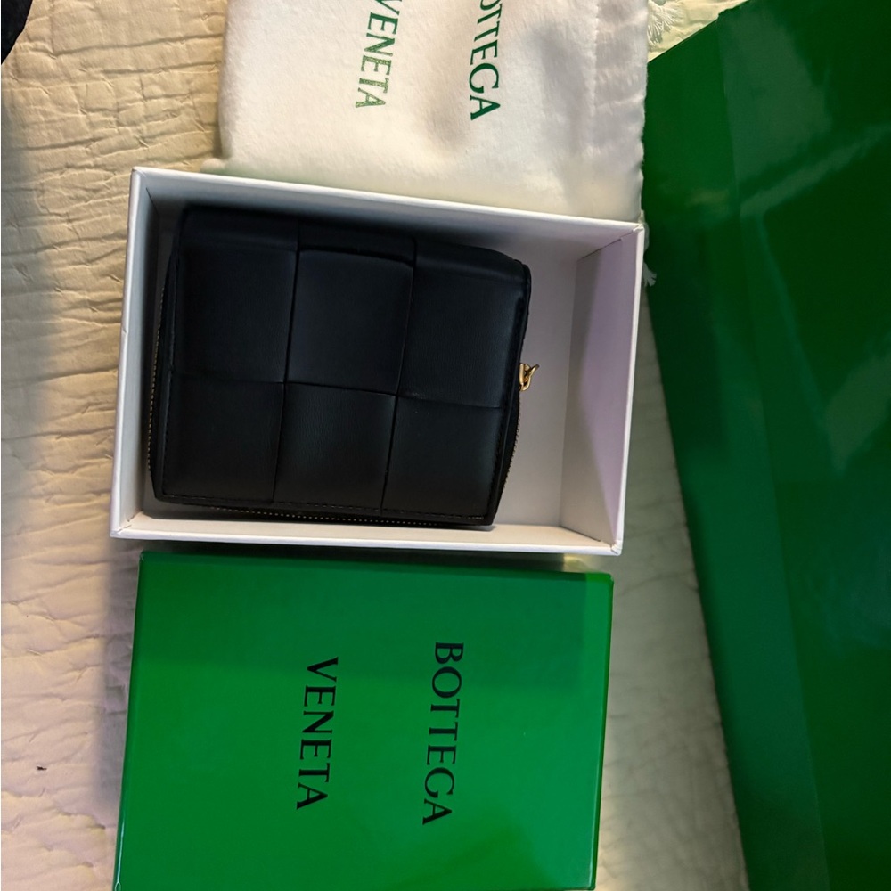 Bottega Veneta Black Wallet